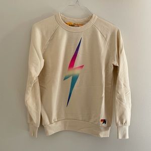 Aviator Nation Lightening Bolt Fade Sweatshirt